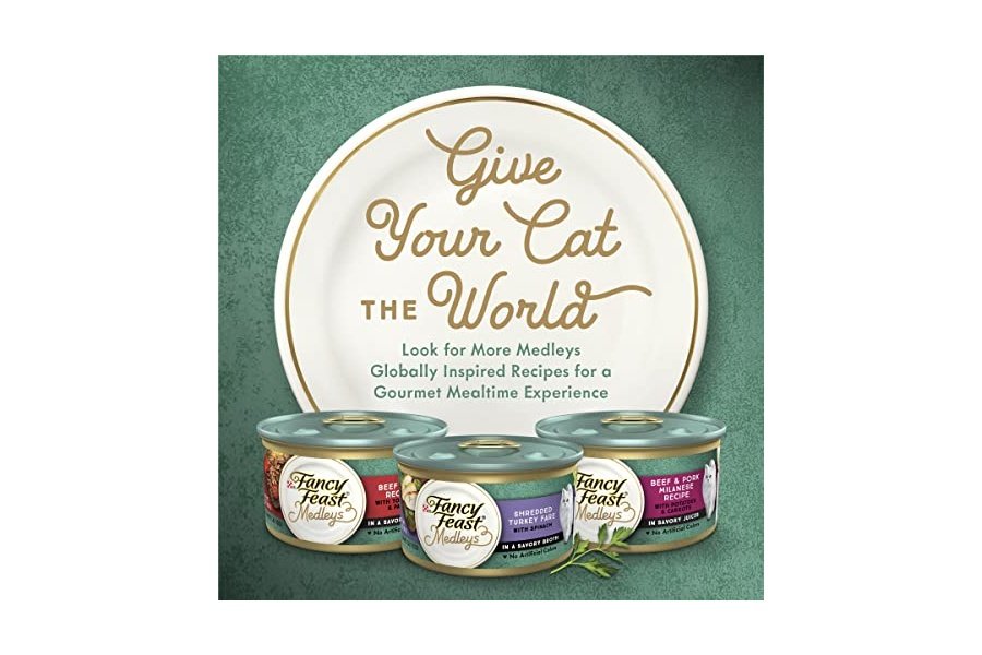 Alimento húmedo para gatos Purina Fancy Feast Pate, mezcla de pollo primavera con verduras de la huerta - (Paquete de 24) latas de 85 g - Image 7