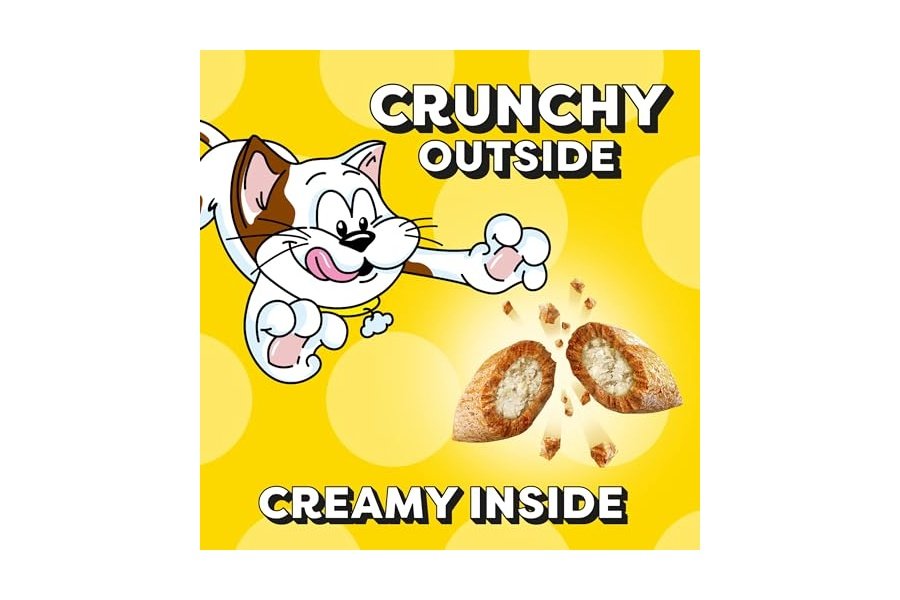 Temptations Classic Crunchy and Soft Cat Treats - Sabor cremoso a lácteos, envase de 473 g - Image 5