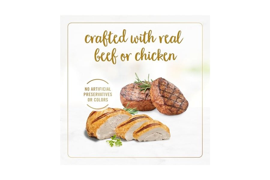 Purina Fancy Feast Colección de Paté Clásico de Pollo y Res, Alimento Húmedo para Gatos sin Granos, Paquete Variado - (Paquete de 24) Latas de 85 g con Tapa Abatible - Image 5