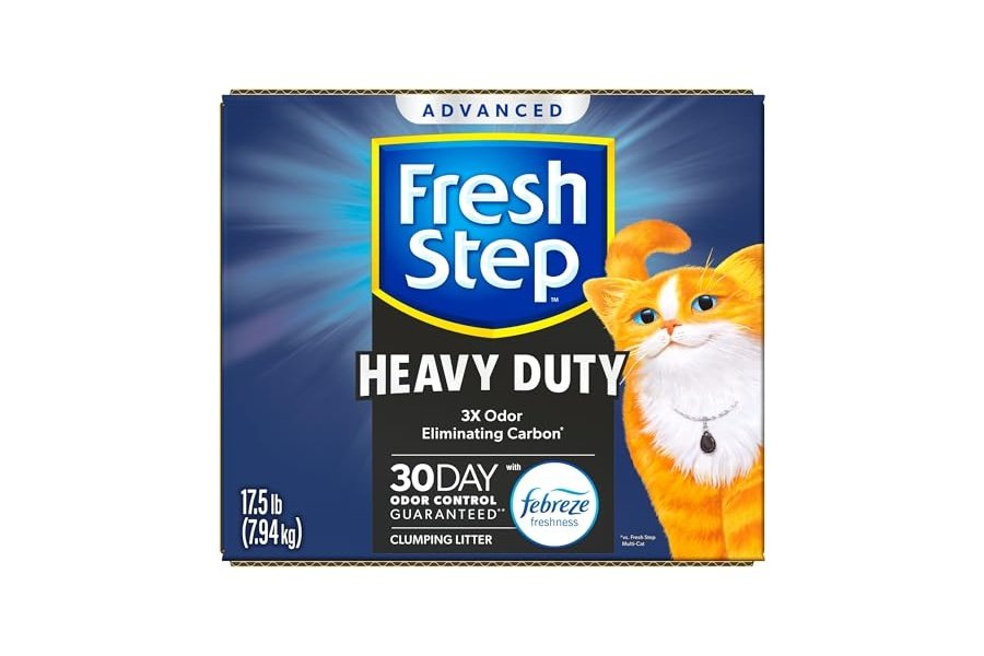 Arena aglomerante para gatos Fresh Step, de alta resistencia y avanzada, con control de olores de larga duración (30 días) y carbón eliminador de olores, 17.5 lb - Image 15