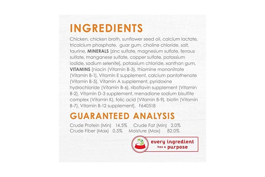 Purina Fancy Feast Purely Natural White Meat Chicken Entree - Alimento húmedo para gatos adultos - (10) bandejas de 2 oz - Image 11
