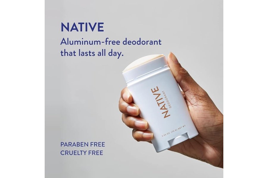Desodorante Native con ingredientes de origen natural, 72 horas de control del olor | Desodorante para mujeres y hombres, sin aluminio, con bicarbonato de sodio, aceite de coco y manteca de karité | Coco y vainilla, paquete de 2 - Image 3