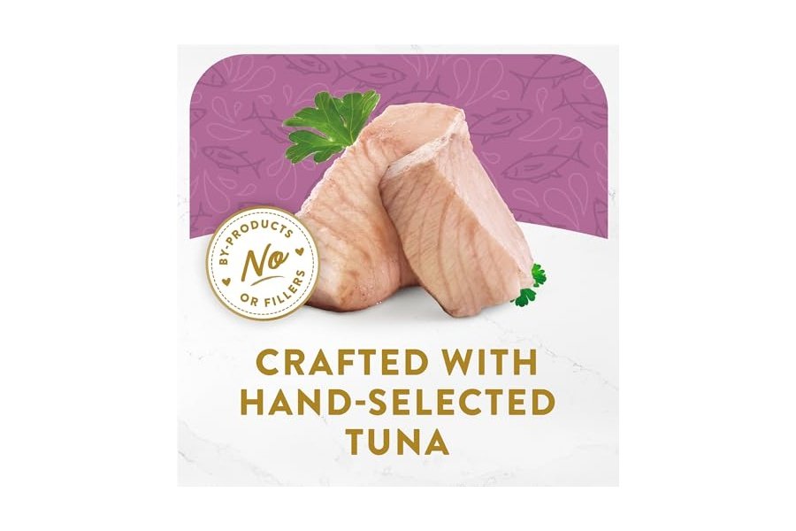 Alimento para gatos Purina Fancy Feast Appetizers sin cereales, Tongol en copos de atún, para lamer - (Paquete de 10) Bandejas de 30 g - Image 3