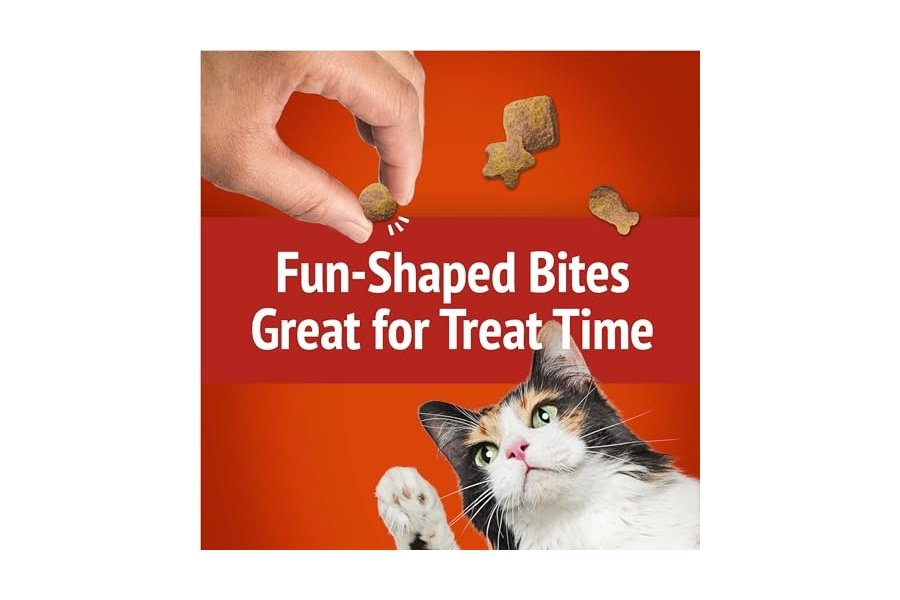 Premios para gatos Purina Friskies, mezcla para fiestas con salsa crujiente y deliciosos sabores de pollo y salsa - (Paquete de 6) Bolsas de 170 g - Image 9