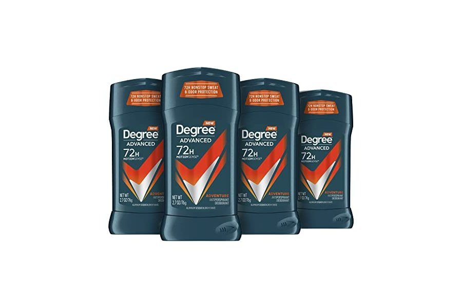 Desodorante antitranspirante Degree Men UltraClear Negro + Blanco 4 unidades Desodorante antitranspirante para hombres y sudor Adventure de 72 horas 4 unidades Para frescura y protección contra el mal olor - Image 5