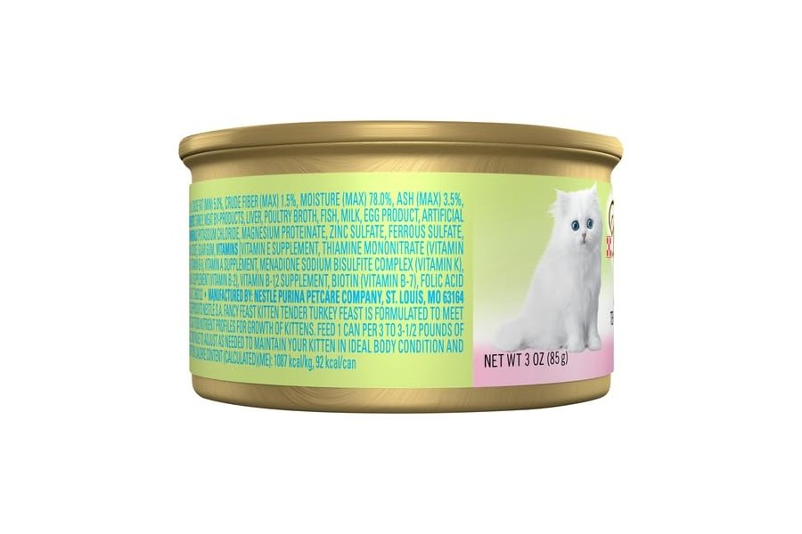 Fancy Feast - Alimento húmedo para gatitos, "Tender Turkey Feast", lata de 85 g - Image 8