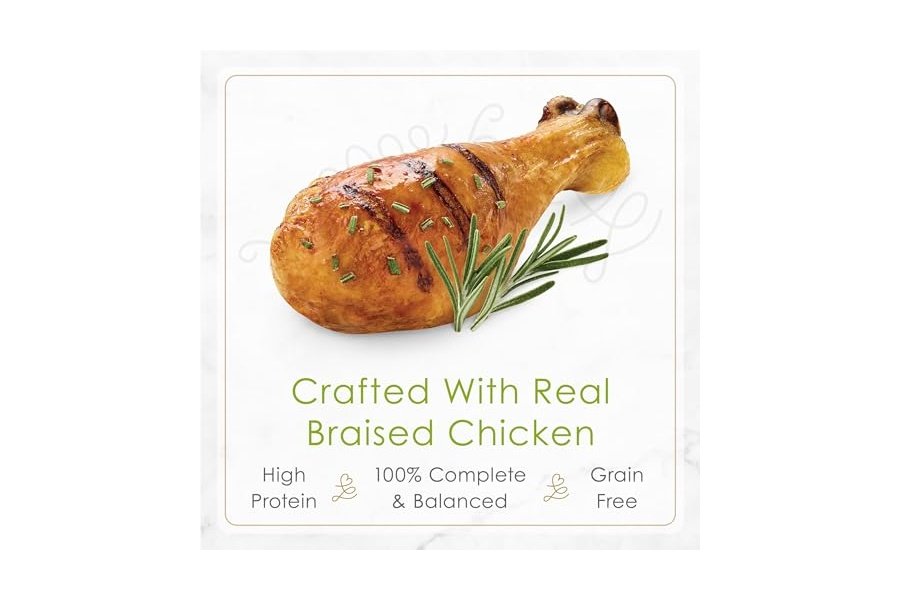 Comida húmeda para gatos Purina Fancy Feast Petites Gourmet, paté, plato principal de pollo braseado Petites - (paquete de 12) envases de 75 g - Image 3